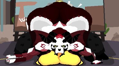 Watch the sexiest orc pornstar ever in this epic 4k Orisa Demon Skin hentai video!