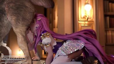 Seraphina is Thirsty as Fuck and Needs a Drink!