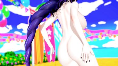 Raiden Shogun and his hot wife Cobby engage in an erotic up and down sex dance in stunning 4K Ultra HD