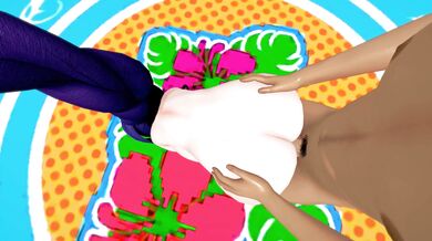 Raiden Shogun and his hot wife Cobby engage in an erotic up and down sex dance in stunning 4K Ultra HD