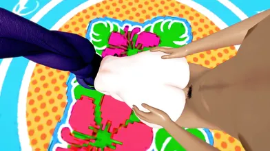 Raiden Shogun and his hot wife Cobby engage in an erotic up and down sex dance in stunning 4K Ultra HD