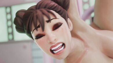 Elklord gets a surprise when Chun-Li splits him open with her kicks, resulting in a hardcore scene that will leave you breathless