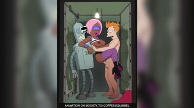 Bender and Fry Get Laid by Whore [Coffee Squirrel]