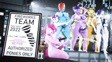 A firecracker of a porn, exploding with SFM action as the fireworks splash zone becomes an erotic wonderland