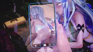 Watch as Yukihana and her friends Lamy, Sharpie, and Gelly take their love making to a new level in The Art of Love