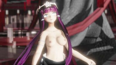 Pulsating Love, Hentai Style - A Layla Genshin Sexy Dance and Wiggle Video in Black Clothes