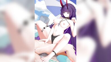 Hey! Do you want to watch a raunchy hentai anime with me? I just found this one called Raiden Meis Honkai Impact and it looks pretty hot