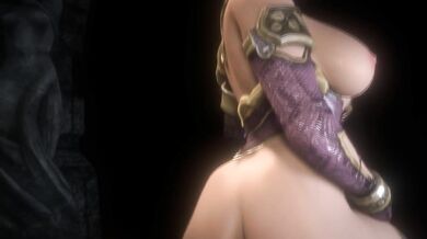 Ivys Soul Calibur Fuck: Getting Stabbed in the Ass with a Sword