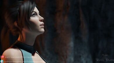 Laras Trip to the Cave: Part 1 with Sound, where she gets captured by a group of sexy cavewomen who want her for their breeding program