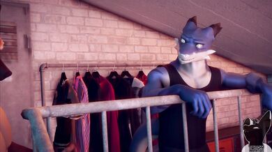 One day, two feathered brothers decided to have a threesome with their favorite plushie doll