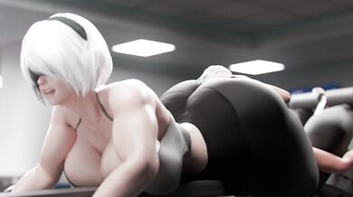 Watch this hot chick get bullied and humiliated at the gym by her ex-boyfriend Scragboy