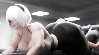 Watch this hot chick get bullied and humiliated at the gym by her ex-boyfriend Scragboy