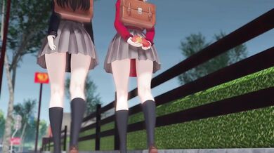 Chisato and Takina celebrate Valentines Day with a Zombie Alone