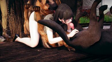 Animal Bestiality 3D Animation