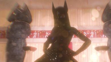 Anubis has his way with the Egyptian mummy