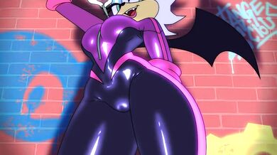 Tangle and Rouge the Bat go on a magical adventure in this SFW porn video!