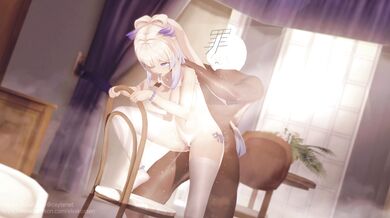 Watch the sexy Kokomi from Tenet as she engages in erotic sex scenes!