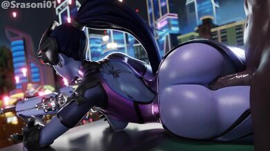 Diana, the most focus waifu in Overwatch 25, is a widow maker with her MK-25 gun