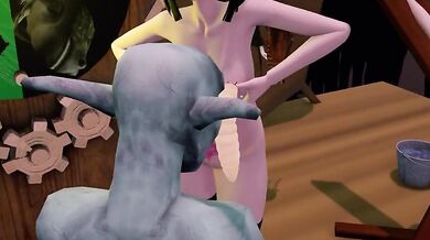 Sneak into the Goblin Cave and play a dangerous game of pleasure with the sexy creatures