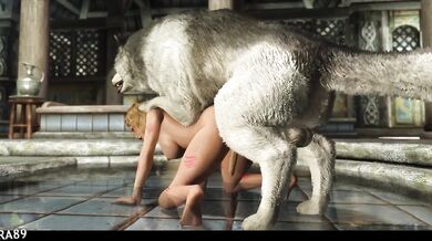 Hey guys, today I have a special request for you We are going to do a Skyrim Futa certified dog fucker