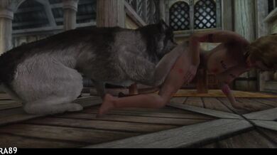 Hey guys, today I have a special request for you We are going to do a Skyrim Futa certified dog fucker