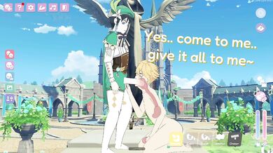 A bubbly teen exploring her sexuality while being watched by a giant T-Rex