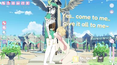 A bubbly teen exploring her sexuality while being watched by a giant T-Rex