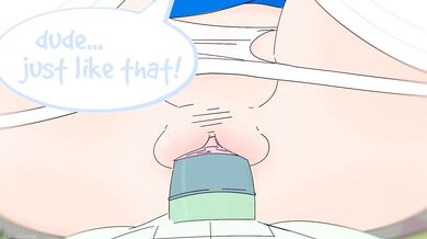 Fionna and X have hot, wild sex from a POV perspective while Melanie cooks in the kitchen