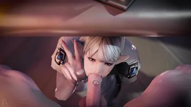 Final Fantasy Xiv 3D Porn — Blowjob Animation by FFXIVInitialA