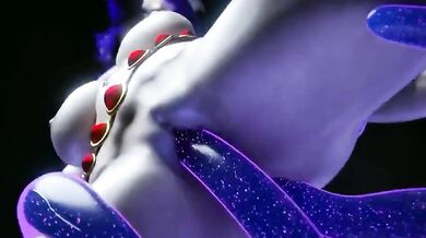 Watch as the ravishing Raven gets consumed by a tentacle monster in this intense and erotic scene