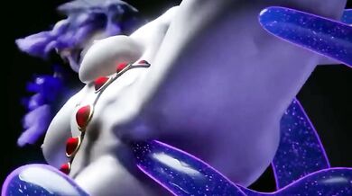 Watch as the ravishing Raven gets consumed by a tentacle monster in this intense and erotic scene