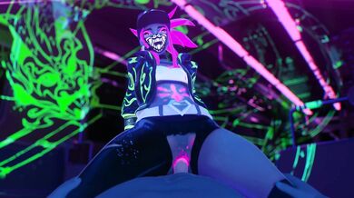 Slave-girl Blyck is taken by the evil Akali and for*ced to satisfy his perverted desires