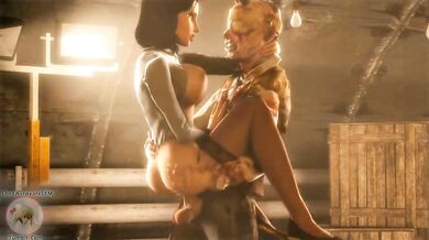 The Splicer Dude takes on Lord Aardvark in Elizabeths Flesh Wagon!