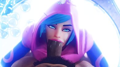 The Blacked Hentai Movie: Mouth Full of Iris