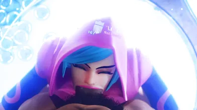 The Blacked Hentai Movie: Mouth Full of Iris
