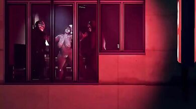 General Butch Gets Drilled by Mei and Her Gang of Horny Babes!