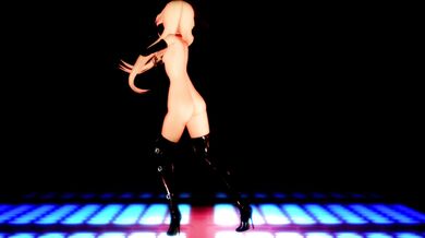 The Shimakaze Sweet Devil: Hornyhorny Live MMD R15 Hentai PORN video