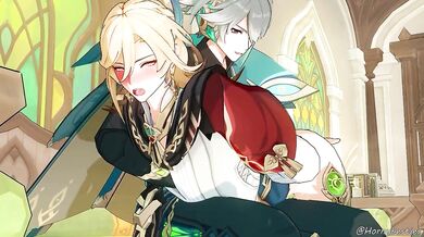 The Hentai Porn: Alhaitham and Kavehs Sneaky Adventure