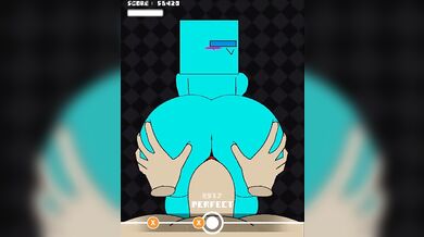 The Creamy Cock in the Sky with Diamonds - A Blue Cube Anal Adventure