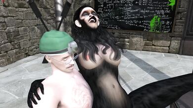 WATCH ME! Misraela, the sexy lab assistant, and Dr Mureaus, the mad scientist, are about to embark on a dangerous experiment in his laboratory