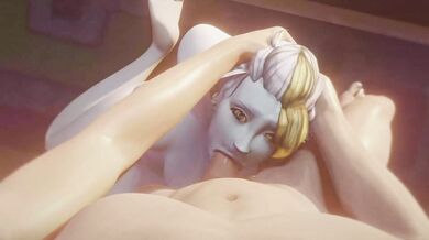 Watch as Jaina Proudmoore takes on a fat cat with her deep throating skills and fucks its throat!