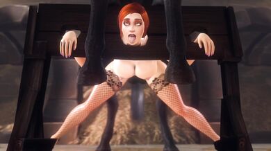 Assuming bound by horse