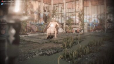 2 bees fellating a bouquethot man