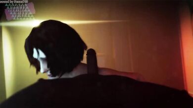 This is a hentai porn scene where Elizabeth is for*ced at gunpoint by some Windfall gangsters to perform sexual acts on them against her will