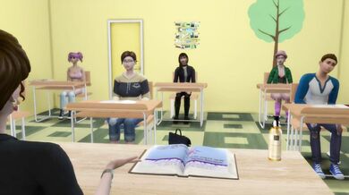 One Futa Teacher and Two Students