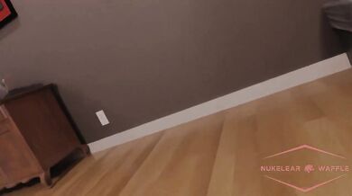 Young sister strips off her clothes and displays her naked body for all to see in a private showcase