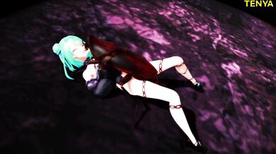 Rebecca gets raped by ants in the park after hours