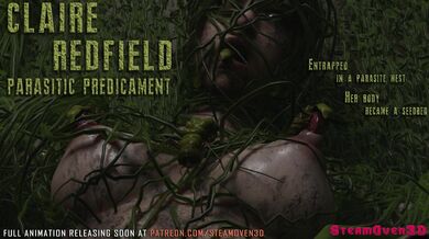 Claire Redfields body is invaded by parasites in this steamy 3D adventure, Bred by Parasites!