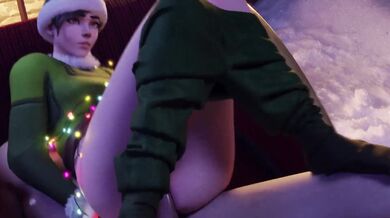 Gnome-Tracer and her Christmas Cock