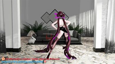 Supernatural BDSM Maid in Lingerie and Heels Cumming in Mistresss Face